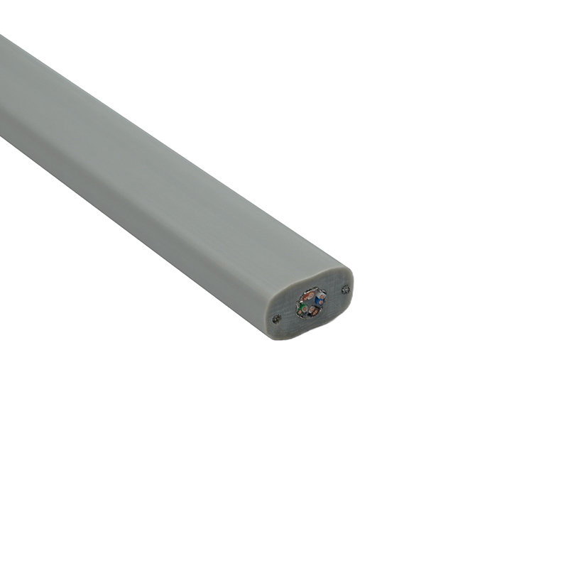 Cáp dẹt thang máy có dây thép và 1 cáp nối Cat6